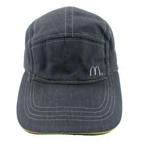 McDonald's Crew Member Adjustable Strap back Hat Gray Timeless Elements